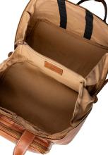 Sac à projet en cuir - Noyer