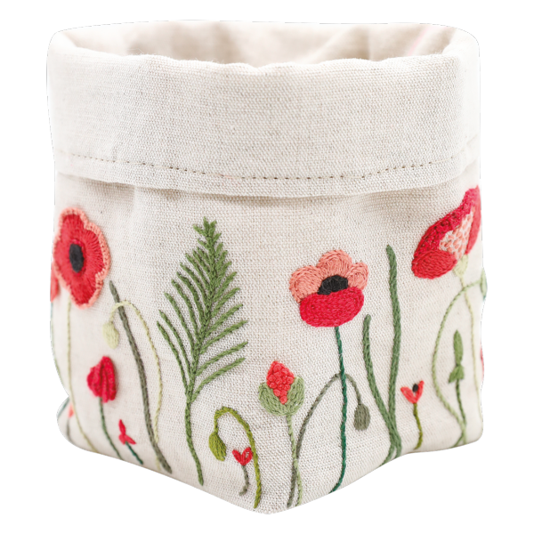 Corbeille Coquelicots