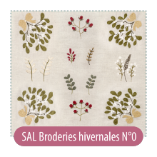 Broderies hivernales - Angles/Petits motifs (SAL)