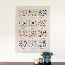 Calendrier perpétuel - Panneau complet - TOILE IMPRIMÉE