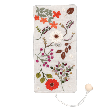 Marque-page fleuri - Constance