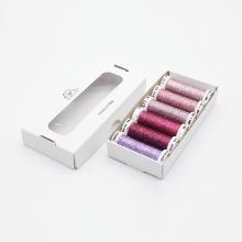 Fils métallisés - Pack de 6 nuances - Rose