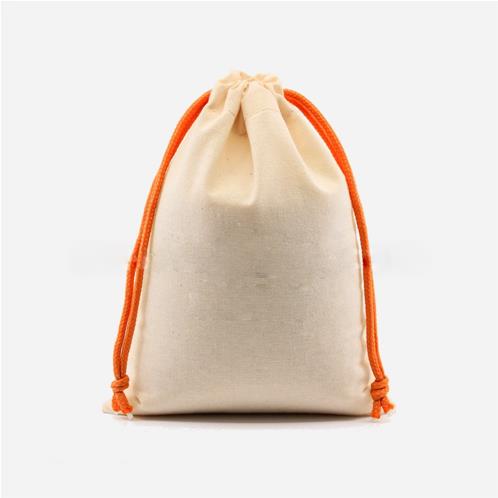 Petit pochon - Cordon orange