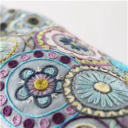 Etui à lunettes Mandala - Bleu