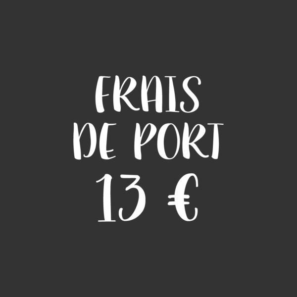 Frais de port impression - 13 €