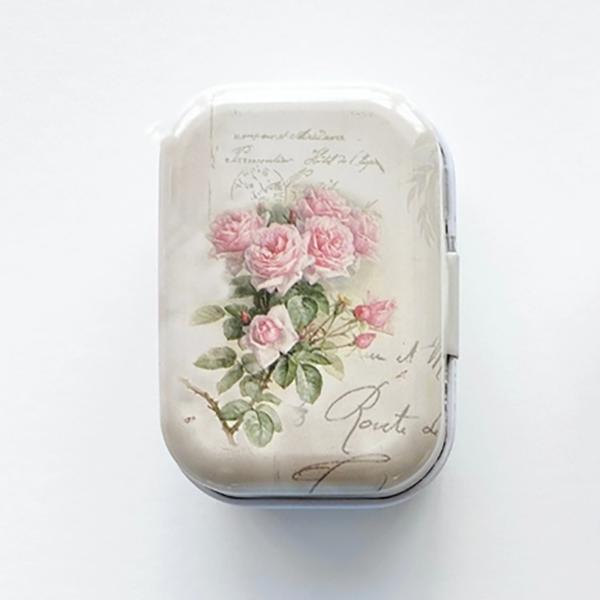 Boîte magnétique vintage pour aiguilles - Design 1