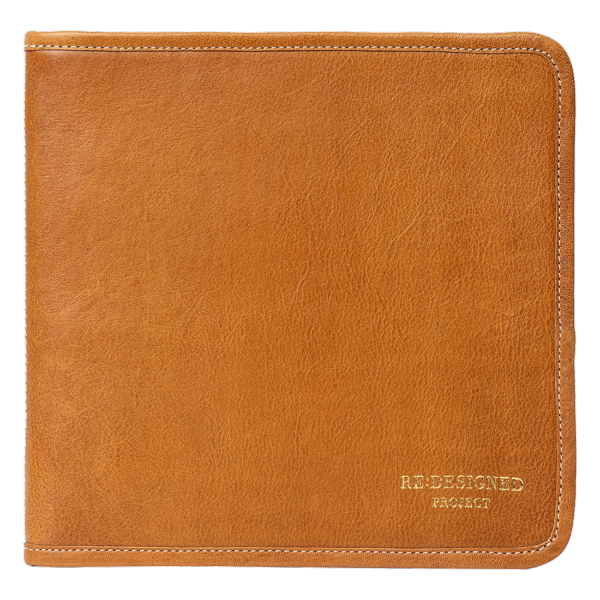 Pochette des brodeuses - Camel