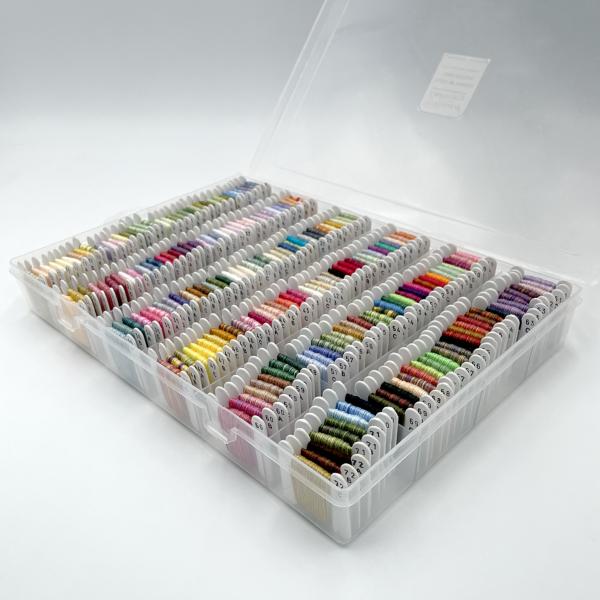 Coffret coton perlé n°8 House of Embroidery - 216 couleurs