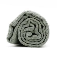 Gaze de coton vert de gris - Coupon