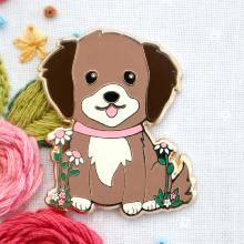 Porte-aiguilles aimanté “petit chiot”