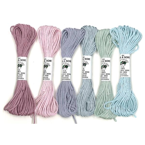 Soie d'Alger - Pack de 6 nuances - Pastel