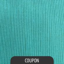Coton turquoise - Coupon
