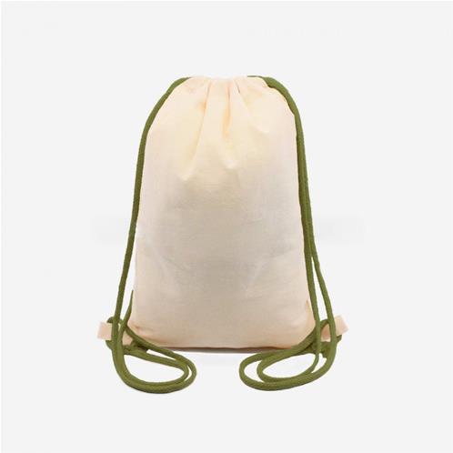 Sac à goûter - Lacet kaki