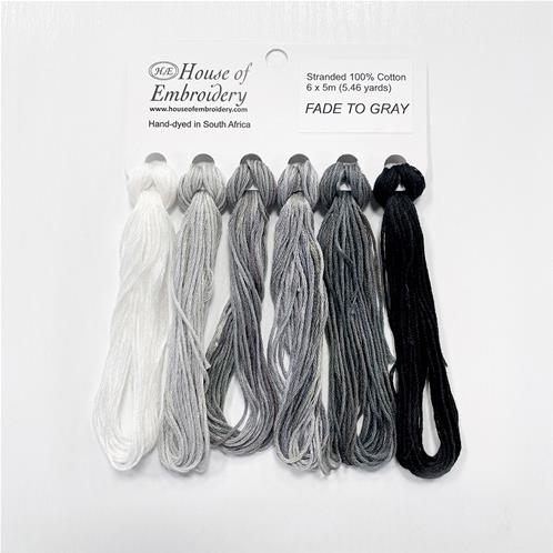 Mouliné House of Embroidery - "Fade to gray