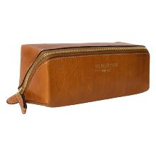 Grande trousse en cuir - Camel