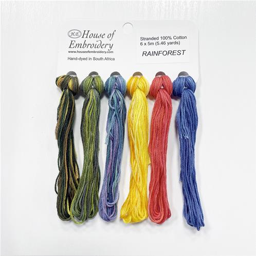Mouliné House of Embroidery - "Rainforest
