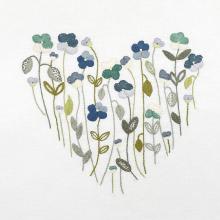 Douce pensées (Easy Custo - Cœur à broder de Mars)