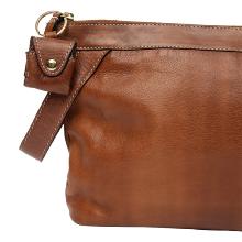 Pochette à projet en cuir - Noyer