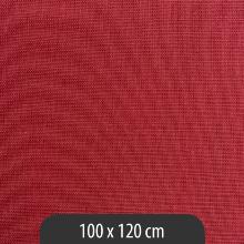 Tissu métis rouge 100 x 120 cm
