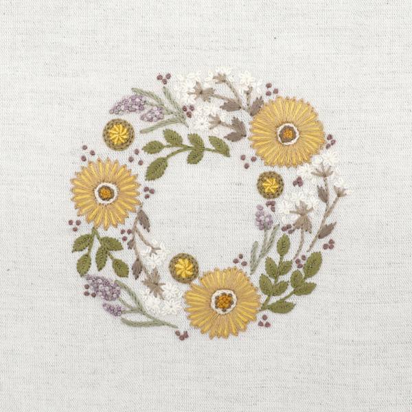 Couronne de tournesols - Petite couronne d'août