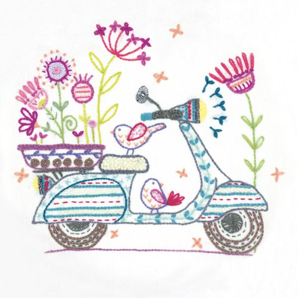 Balade à scooter (vendu sans cercle)