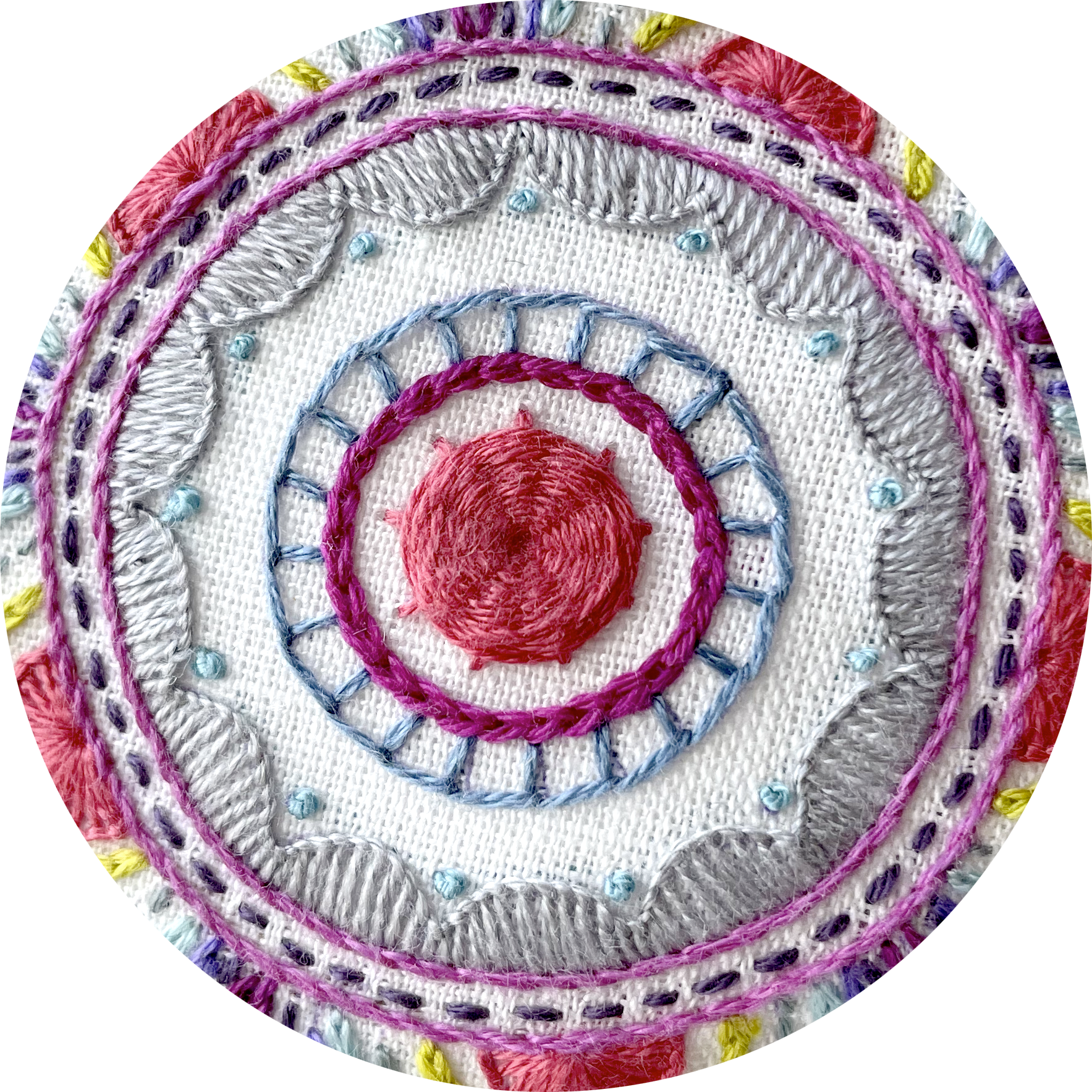 mandala broderie